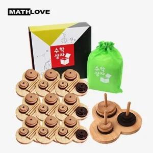 [수지원] 수학상자 하노이탑(학급용 수학교구) 학교 기관 단체 창의융합 추론 문제해