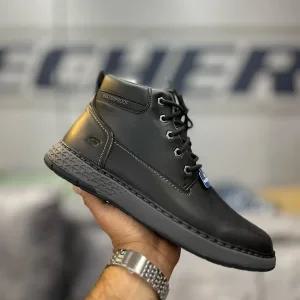 스케쳐스 남성 방한화 보스웰 경량 워커 겨울 방수 부츠