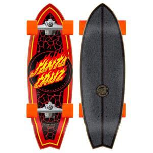 완전한 크루저 서핑 웨이브 플레임 닷 샤크 9.85 x 31.52