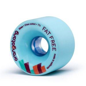 오랑가탕 무지방 65mm 프리라이드 롱보드 스케이트보드 휠(4개 세트)