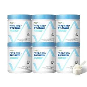 [애플트리 김약사네]PS 초유 프로틴+콜라겐 프리미엄 저분자 분리유청 단백질 초유단백질 6통(3개월분)