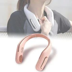 선풍기 충전식 넥밴드 목걸이 운동 무선 외출 휴대