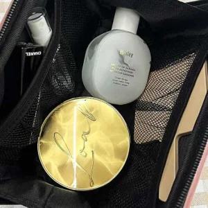 로즈골드 미니 여행용 가방 파우치 하드 캐리어