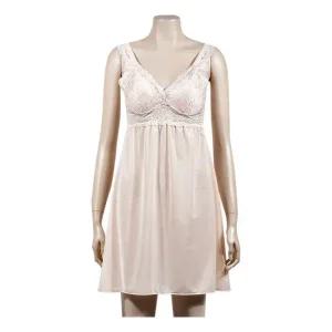 체형 여성 레이스 슬립 차마잠옷 이너나시