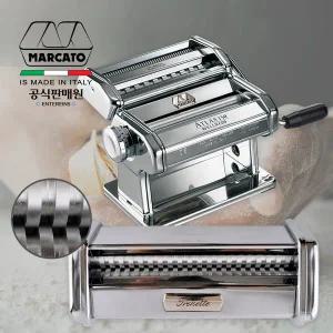 [마카토] 아틀라스 컬러 150 파스타 가정용 파스타 만두피 생면기계 제면기 + 제면틀 세트