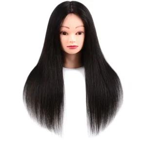 연습용 통가발 염색 자연 드라이 시험 마네킹 미용