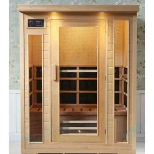 가정용 건식 사우나 편백 더블 원목 반신욕기 인용