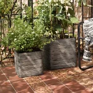 마이플랜트 플랜터 스퀘어 립 인테리어 대형 사각 네덜란드 수입 화분