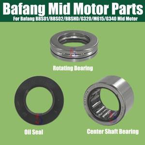 E-BIKE BAFANG 미드 모터 수리 부품, 오일 도장 실링 링, 회전 베어링 센터 샤프트, BBS01/02/03 BBSHD G320 M615 G340