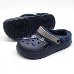 DDA 아동 만능화 겨울 털샌들 아동샌들 슬리퍼 털슬리퍼 네이비 택1