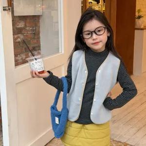 [베이비맥스] 레이나 베이직 플리스 조끼 R15961