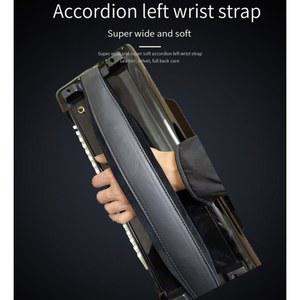 슈퍼 와이드 슈퍼 소프트 아코디언 왼손 베이스 손목 밴드, 48-120 베이스 아코디언