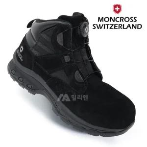 몽크로스 안전화 커맨더 다이얼안전화 경량 발편한 사막화 MC-707D 블랙