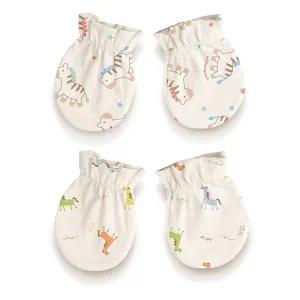 [위드오가닉]말띠해 오가닉 신생아 손싸개 2종 세트 옵션2개 중 택1