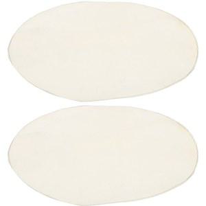 2pcs 염소 피부 드럼 헤드 40cm Djembe 커버 교체 베이지 콩고 아프리카 드럼 헤드 팩 Conga Hand Percussion