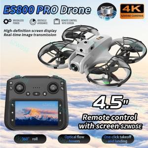 ES800 PRO RC 드론 2.4G 5G WIFI 전문가용 4K 항공 촬영 원격 조종 HD 듀얼 카메라 쿼드콥터