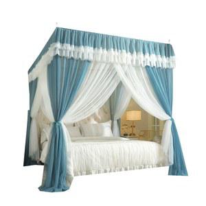 캐노피 핑크 사각 망사 골드 39 브래킷 LSN 공주 공주침대 바텀 5m