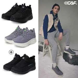 [하프클럽/르까프]르까프 남성 퍼 워킹화 + 패딩 슬립온 2종