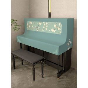 패턴 벨벳 덮개 토퍼 로맨틱 현대 커버 더스트 스툴 2피스 심플 피아노 56x36