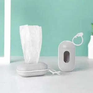 [골드스마일]뽑아쓰는 배변봉투 캡슐케이스 2p세트 배변케이스