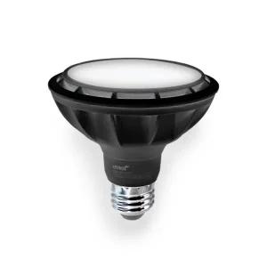 번개표 LED 램프 집중형 15W 블랙바디 PAR30, 전구색, 1개