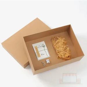 조명 선물상자세트 크라프트 종이상자