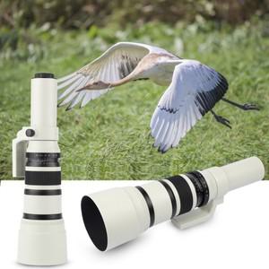 JINTU 500mm f/6.3 망원 MF FIX 렌즈, 니콘 D3X D810 카메라용