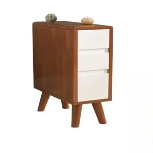 폭좁은 서랍장 틈새 작은 미니 우드 엔틱 슬림 폭좁은서랍장 틈새수납장 원목수납함