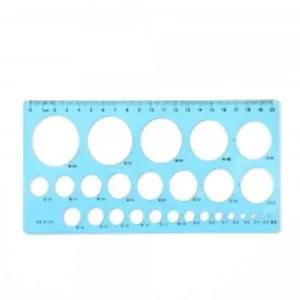 원형 도형 자 마크 그리기 도구 템플릿 측정 기구