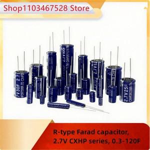 전해질 커패시터 5PCS 커패시터 2.7V 1F/2F/3.3F/4F/4.7F/7F/10F/15F/18F/20F/22F/25F/30F/34F/40F/50F/60F