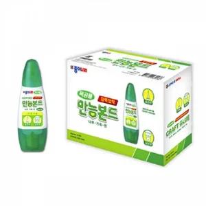 강력접착 종이나라 목공풀 만능본드 30g 12개입 엑체풀박스 아모스 고체풀