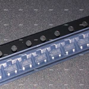 30PCS/50PCS/100PCS/1000PCS   BC817-25-7-F 트랜스 NPN 45V 500MA SOT23-3 실크스크린 K6B