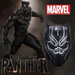 마블 블랙 팬더 마스크 슈퍼 히어로 남자 여자 코스프레 라텍스 헤드 기어 할로윈 롤 플레잉 의상 소품 라텍스 현실적인 마스크