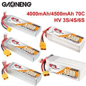 스타터 모터 FPV 드론 RC 쿼드콥터 헬리콥터 자동차 보트 UAV XT60 용 HV 리포 배터리 70C 3S-11.4V 4S-15.