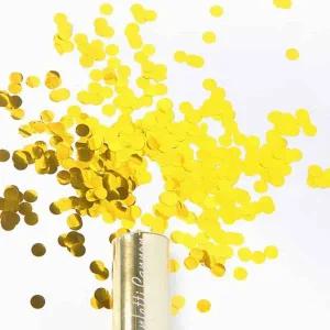 폭죽 장식 메탈골드 파티용 소형 꽃가루폭죽연출 용품