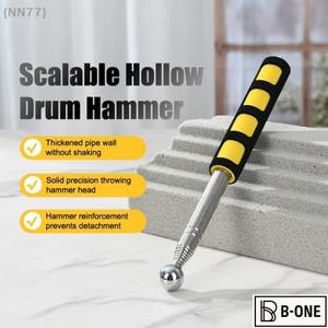98115160mm 다기능 텔레스코픽 해머 - 빈 드럼 탐지기 + 실내 검사봉, 금속 검사 도구