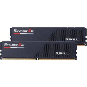 G.SKIL 립조 S5 시리즈 DDR5 RAM(인텔 XMP 3.0 및 AMD 엑스포) 64GB(2x32GB) 5200MT/s CL40-40-83 1.10V 데스크톱 컴퓨터 메모리 U-DIMM - 매트 블랙(F5-5200J40A32GX2-RS5K)