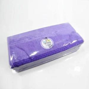 [골드스마일]퍼플 컬러 목욕용 타올 극세사 수건