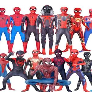 스파이더맨 코스튬 코스프레 성인 남아 행사 파티 히어로 슈트 연말 할로윈 어린이