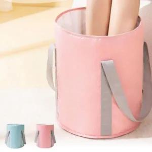 [골드스마일]대형 족욕통 대야 접이식 족욕기 바스켓 L