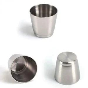 스테인리스 미니 술잔 소주잔 휴대용 식당 업소용