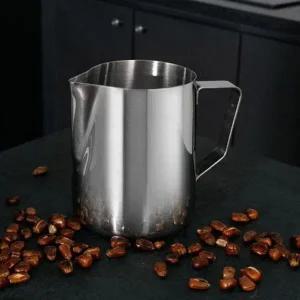 스테인리스 스팀 밀크포머 거품기 커피용 피쳐