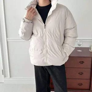 다운 방한 따뜻한 보온 패딩코트 경량 방한복 아우터