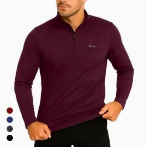 [라일리의류] Rly 약기모 긴팔티셔츠 겨울 등산 집업 티셔츠 작업복