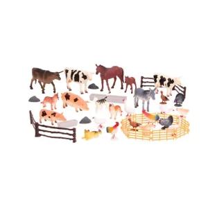 퀄리티굿 울타리 여물통 가축 동물 피규어 set 눈손협응력UP 안전소재 안전성 추천 인기