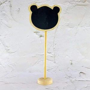 미니 스탠드형 메모 칠판 곰돌이 제과점메뉴판