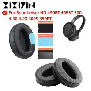 [호환품]sennheiser 호환 HD 450BT 300 4.30 400S 헤드폰 메쉬/아이스 젤/가죽 이어 쿠션 패드용 교체용 이