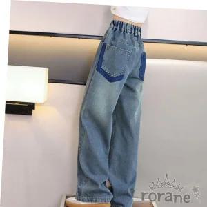 기모 롱 와이드 통 주니어 겨울바지