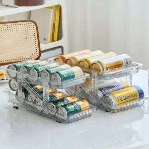 [골드스마일]캠핑용 음료수 정리대 조절식 음료 보관 트레이