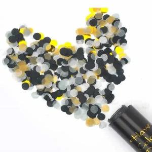 소형 꽃 폭죽 블랙믹스 파티 장식 소품 웨딩 축하